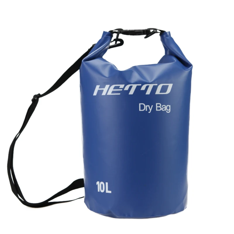 Hetto плавающая сумка для хранения для дайвинга для плавания водонепроницаемая сумка для серфинга пакет речной поход мешок Floatable сухой мешок - Цвет: Blue-10L