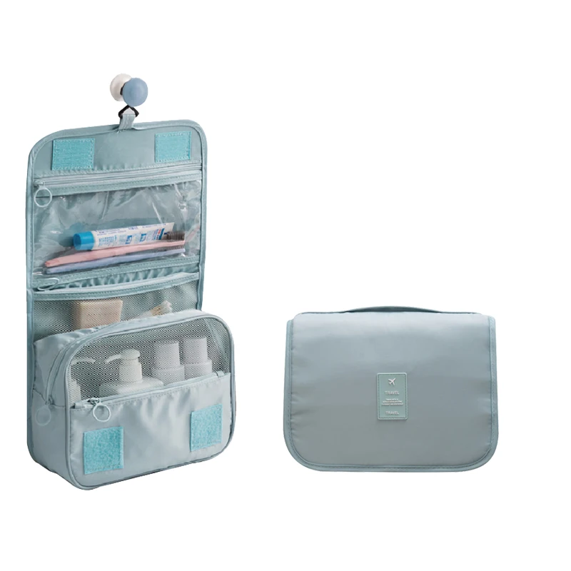 New Waterproof Travel Large Capacity Storage Bag Men and Women Travel Portable Hook Wash Cosmetic Bag Fashion Travel Accessories