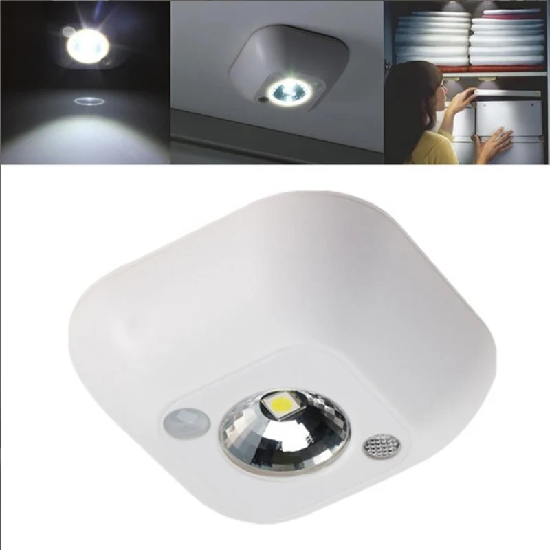 Светодиодный датчик движения, автоматический Ночной светильник, для общественного пользования, PIR, для отеля, датчик движения, автоматическая Магнитная настенная лампа для туалета, шкафа, лестницы, светильник