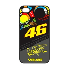 VALENTINO ROSSI VR46 Cover Case for iPhone 4S 5S 5C 6 6S Plus For Samsung Galaxy S3 S4 S5 Mini S6 S7 edge Note 2 3 4 J5 J7 2016