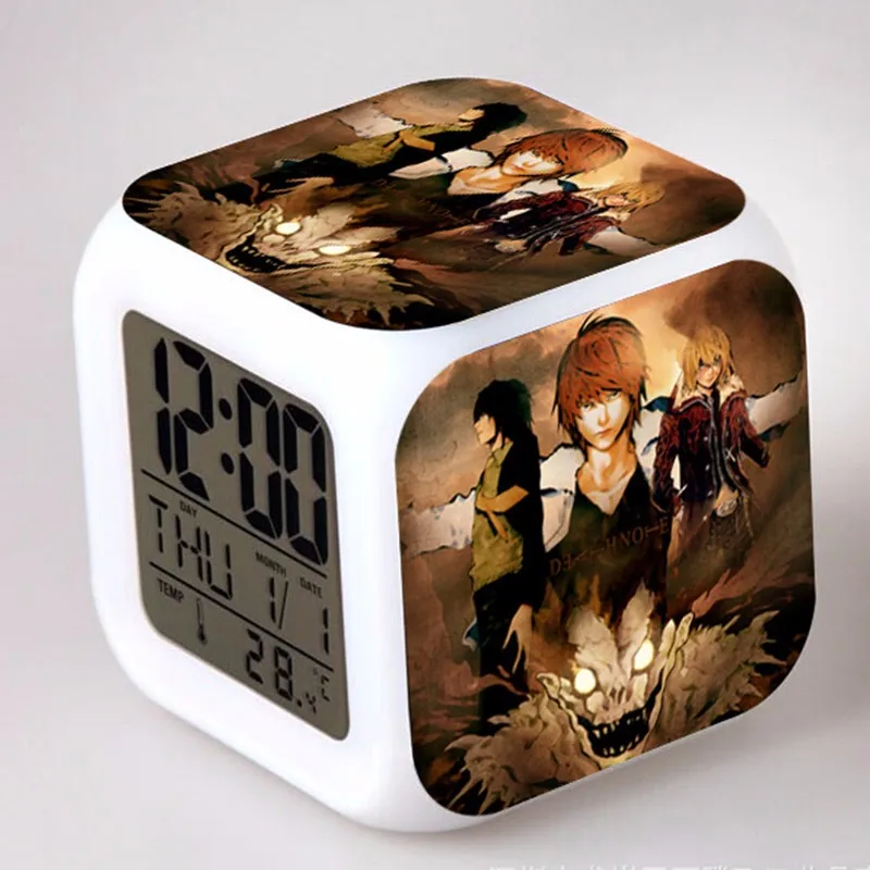 Death Note - Alarm CLock with LED Touch (13 Types)