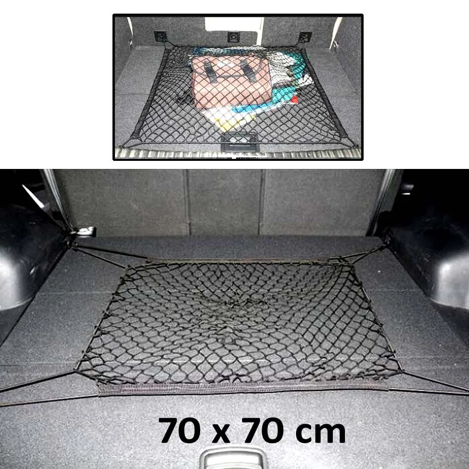Универсальный Эластичный пол грузовой сети задний багажник органайзер для хранения в багаже слой сетки автомобильные аксессуары