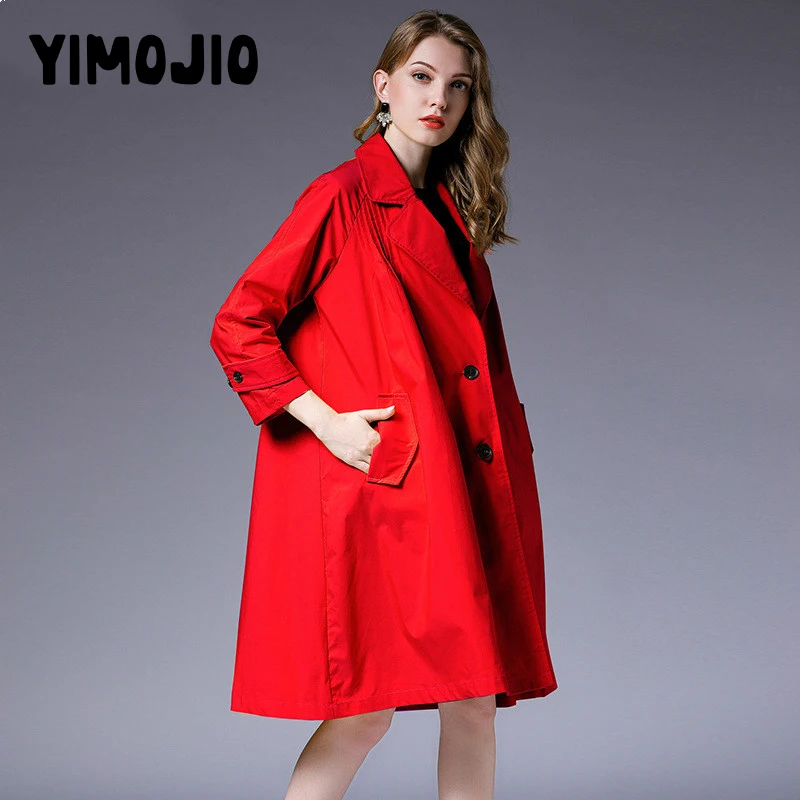 Trench coat Long Trench Spring coat women Casual Slim Trench coat for women Elegant Outside X-long Skirt coat Streetwear Fashion