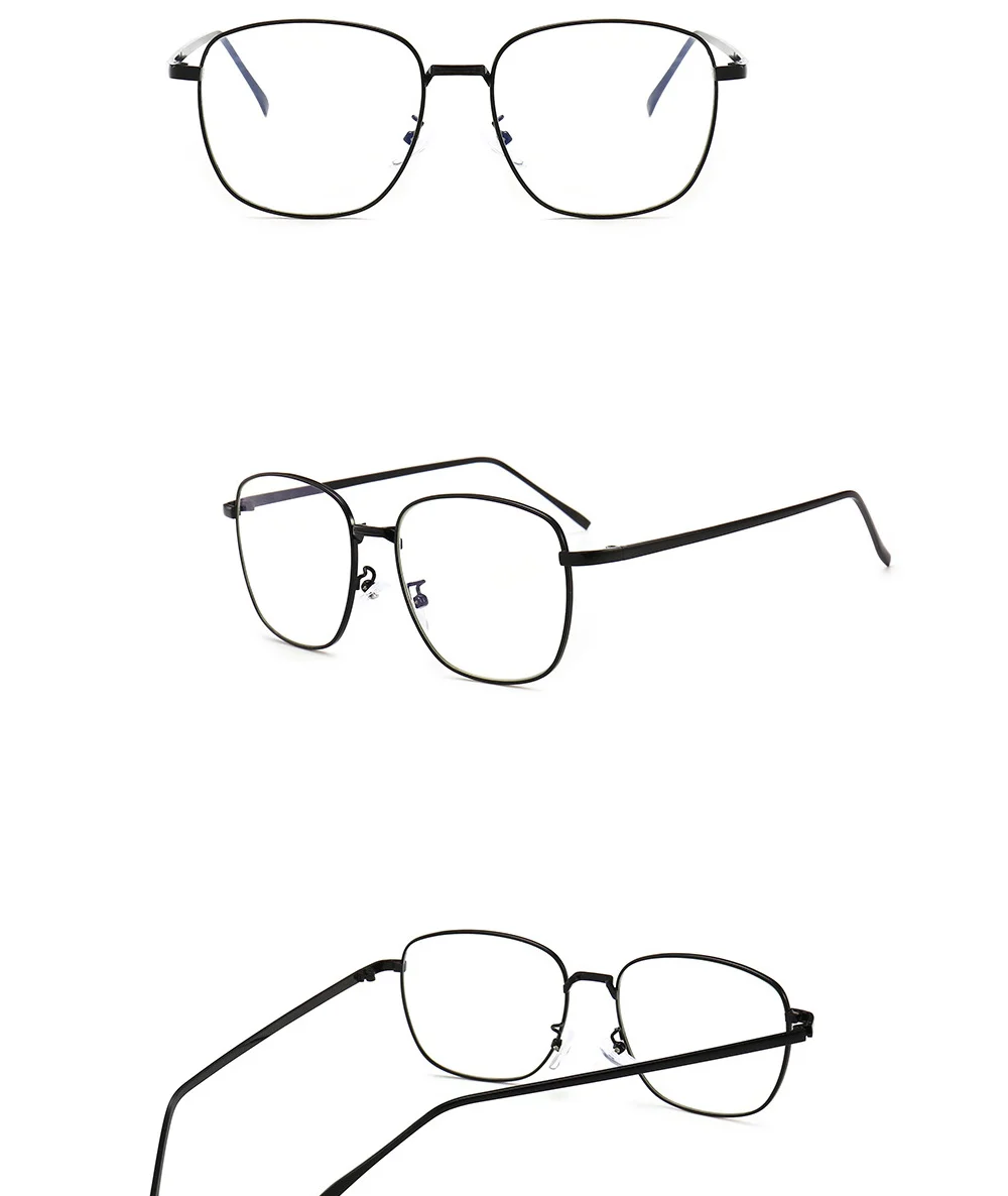 VG238 VEGA Eyeglasses Frames Square Fashionable Glasses Frame women men Alloy Opital Spectacle Frame Clear Lens 238 (4)