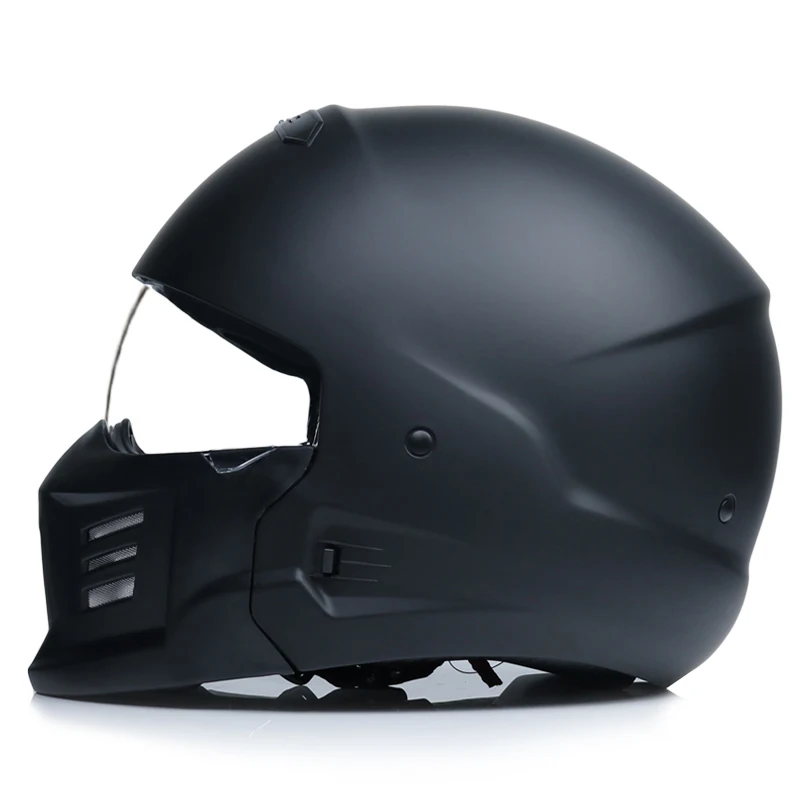 DOT Сертифицированный ретро-шлем мотоциклетный локомотив мотошлем индивидуальная комбинация съемный полный шлем половина шлем - Цвет: a4