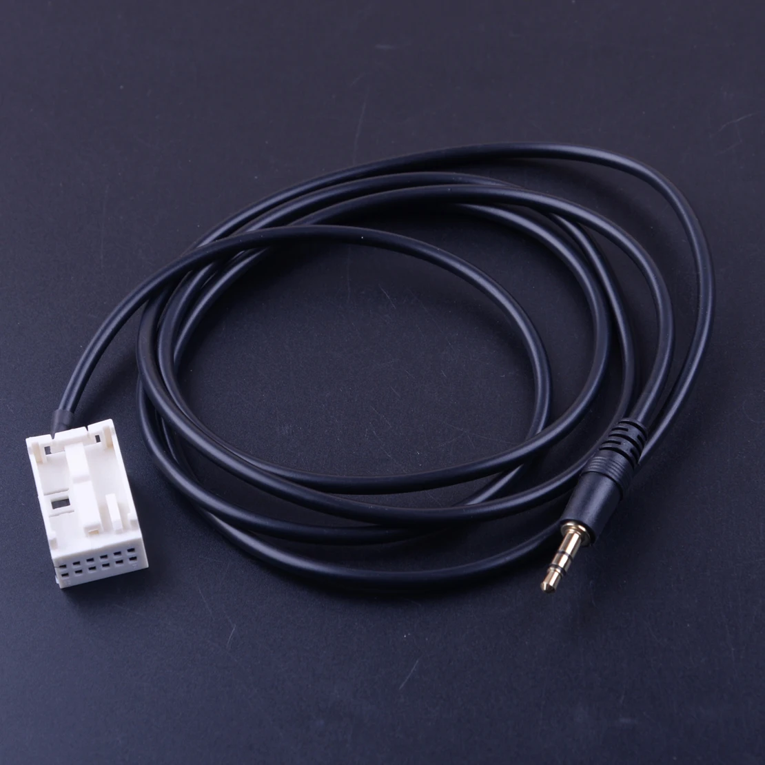 beler Car 3.5mm Audio AUX Cable MP3 Player Input Adapter Fit for
