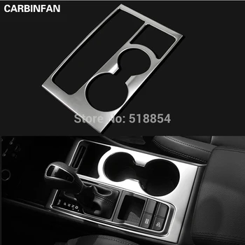 

ACCESSORIES FIT FOR 2015 2016 2017 HYUNDAI TUCSON TL CHROME SHIFT GEAR PANEL TRIM FRAME COVER GARNISH CUP DRINK HOLDER Sticker