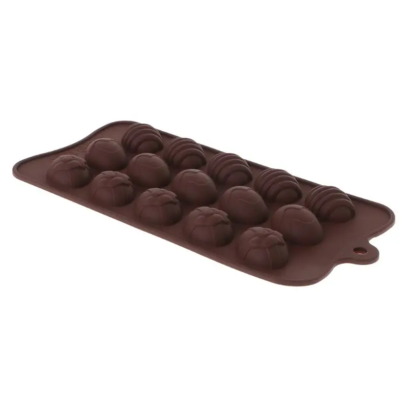 3D Easter Eggs Chocolate Mould Silicone Cake Mold Bakeware Pastry Confectionery Baking Dish Kitchen Decorating Tools