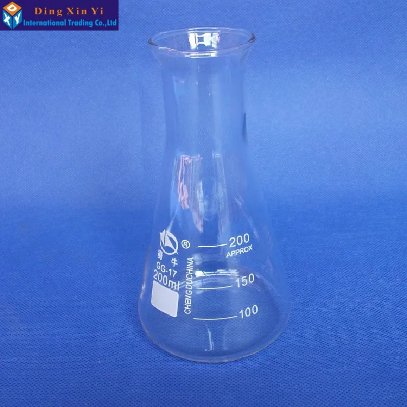 Треугольная фляга для лабораторного использования 200 мл 1 шт.|flask glass|glass hip flaskflask