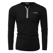 HS с фабрики осень зима толстый теплый кашемировый шерстяной свитер для мужчин сплошной цвет V шеи вязаный пуловер Slim Fit Pull