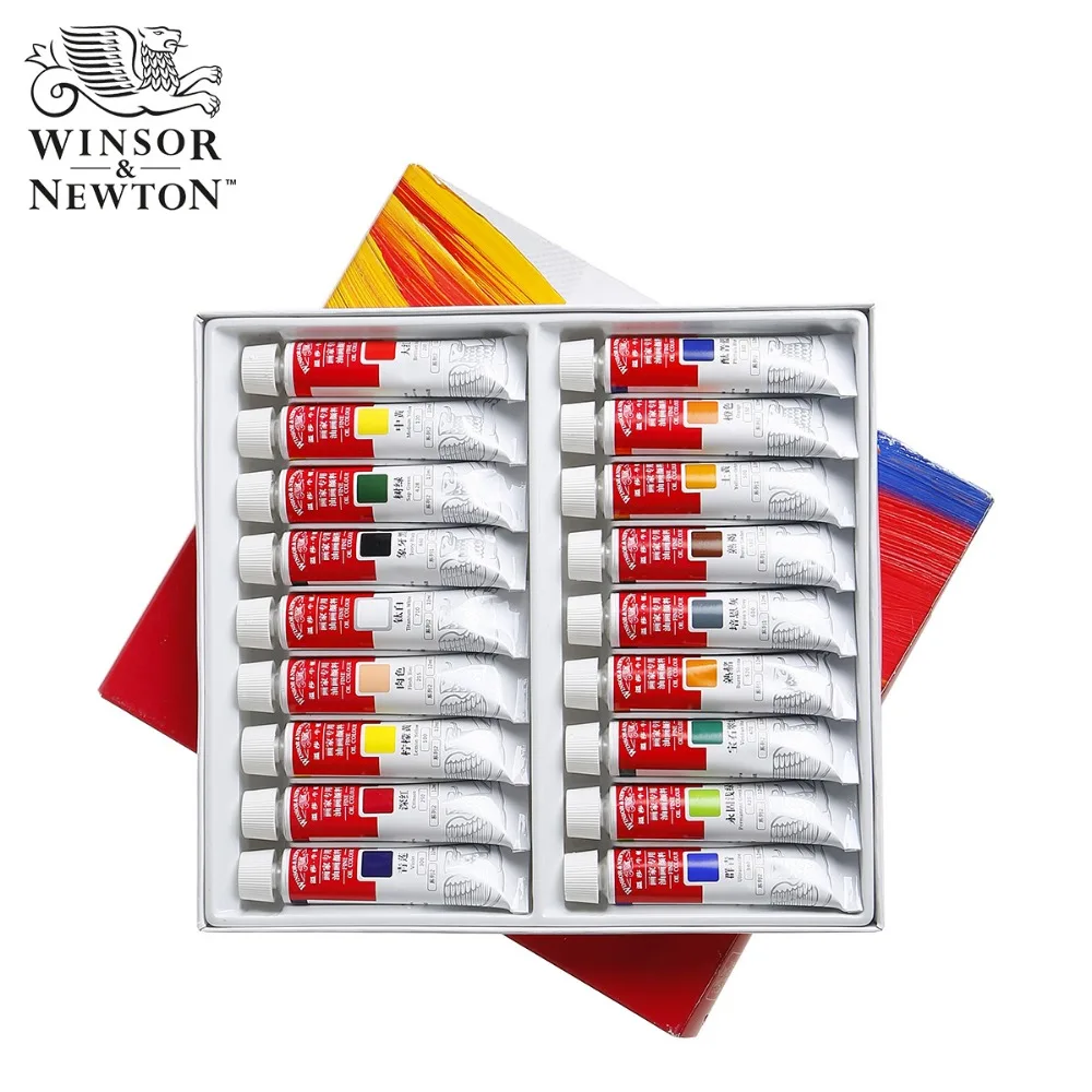 Winsor & Newton oil paint Set 12 Colors 18 Colors 24 12ml