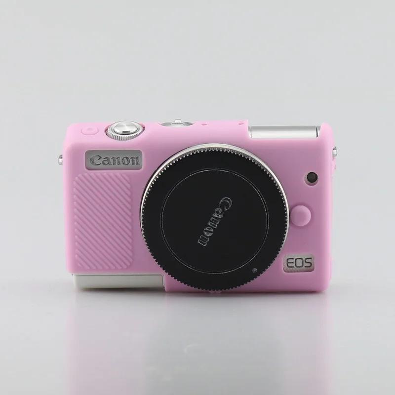 Мягкий силиконовый чехол для камеры, резиновый чехол, сумка для Canon EOS M100, защитный корпус, 8 цветов
