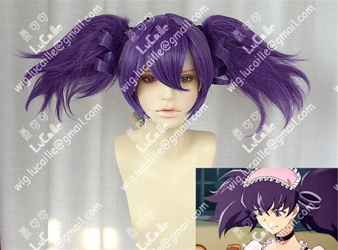 

Uryuu Minene Purple Styled Cosplay Anime Wig Synthetic Hair The Future Diary Mirai Nikki Uryu Minene Anime Party Wigs