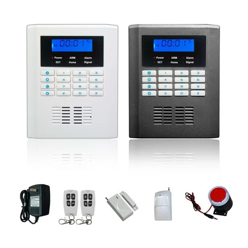 2014 New design dual band font b Home b font security System Wireless SMS GSM font
