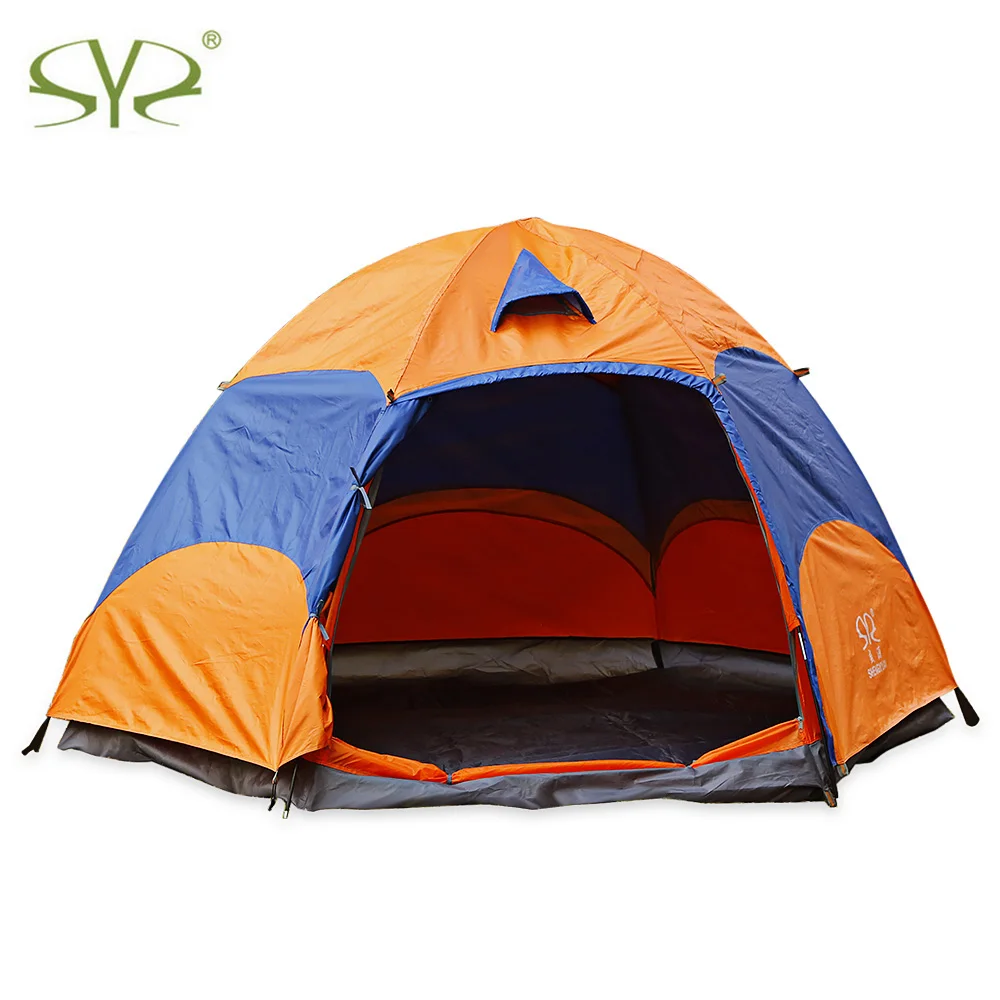 

SHENGYUAN Foldable Outdoor Camping Tent Windproof Water-Resistance Large Tents Multi-Person Double-Layer For Camping Hiking