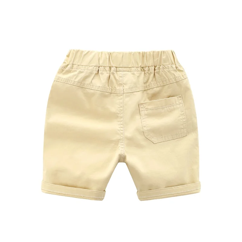DE PEACH/ г. Новые модные летние хлопчатобумажные шорты для маленьких мальчиков повседневные штаны для маленьких детей Детские шорты для мальчиков, одежда Размер 100-140