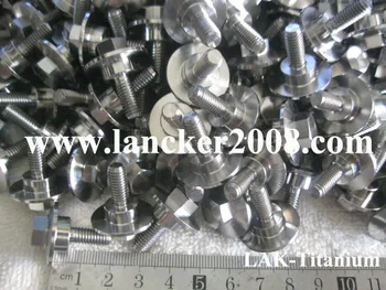 

M6*14 Gr5 Titanium hexagon head with flanged 22 bolt for Motor shoulder 12*4.5