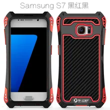 Jskei сотовый Чехол для телефона для samsung Galaxy S7 S7 край роскошный корпус, грязеооталкивающий из звуконепроницаемой металлической Алюминий оболочки