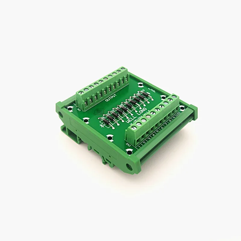 Din рейка монтируемая Диодная Защитная Клеммная колодка IN4007 1A/1200V