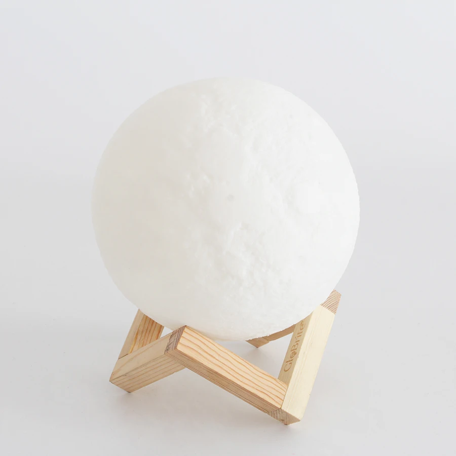  3D Print Rechargeable Moon Light Lamp Touch Switch LED Lunar Night Light Children Bedroom Night Lam - 32894936330