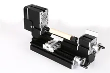 Electroplated Mini Metal Wood-turning Lathe TZ20003MP 60W,12000rpm Electroplating DIY Wood Lathe machine