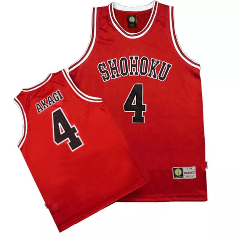 Anime Shohoku School Basketball Team 1 15 SLAM DUNK Cosplay Costume Sakuragi Hanamichi Jersey Tops Shirt