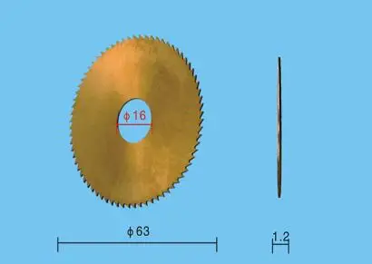 16x63x1,2 для слесаря 238BS машина для резки ключей лезвие резака инструменты Слесарные Инструменты