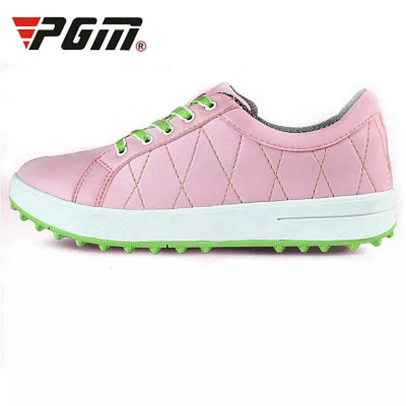 2018 PGM Golf ladies' shoes golf Waterproof Sneakers Diamond Lattice shoes for women Summer Breathable sport shoes