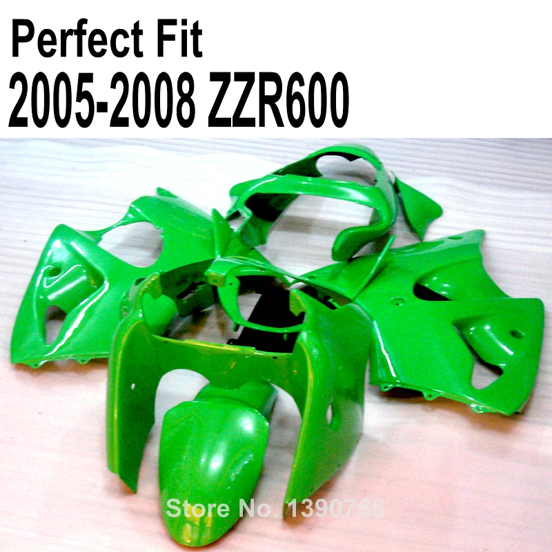Комплект обтекателей для мотоцикла Kawasaki ZZR600 2005 2006 2007 2008 05 06 07 08 Обтекатели
