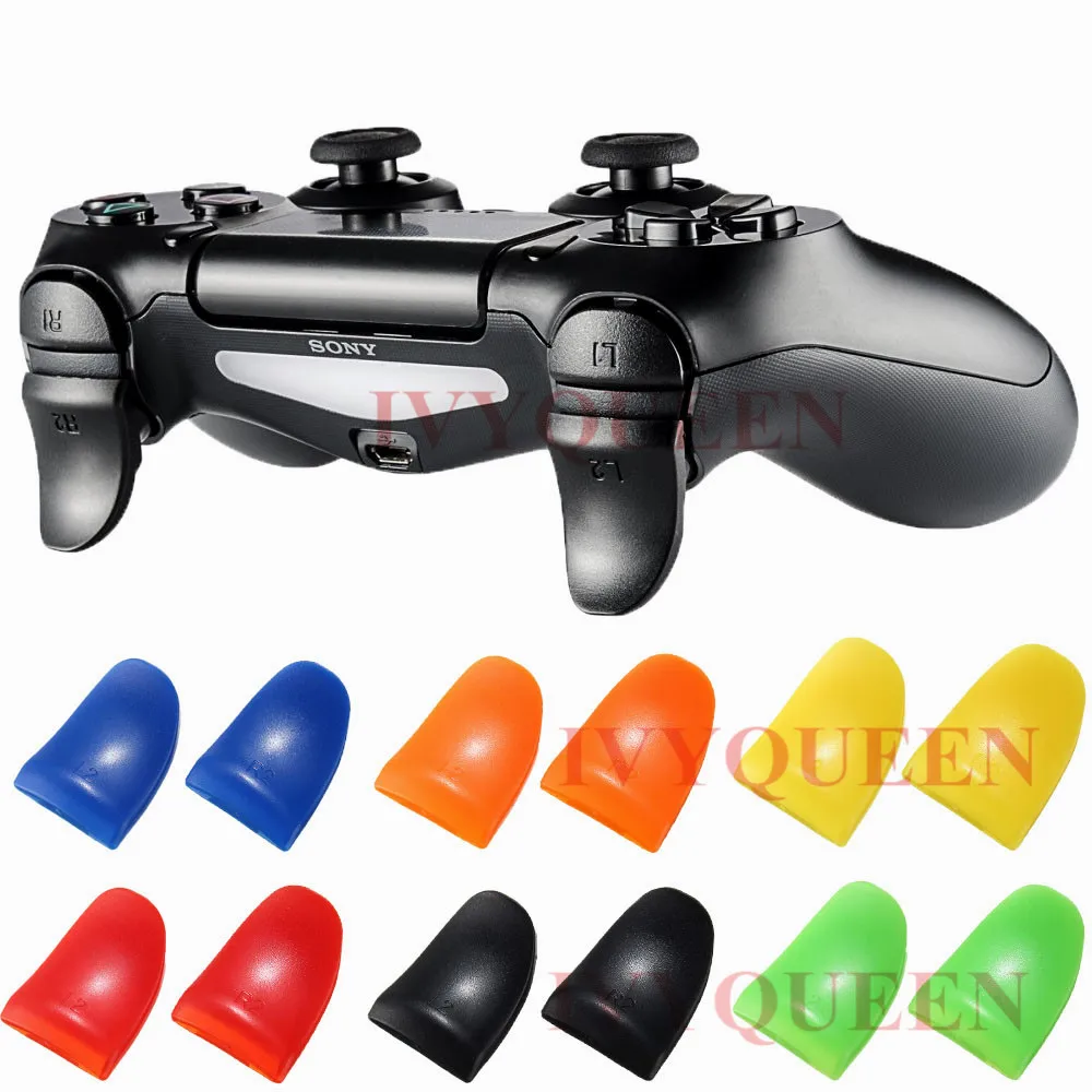 IVYUEEN для Playstation PS4 Pro тонкий контроллер R2 L2 триггер расширители прикрепления для Dualshock 4 DS4 геймпад