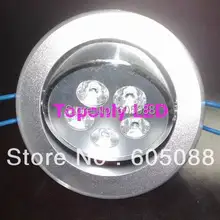 Новинка! 5x1 Вт Встраиваемый светодиодный светильник Epistar потолочные светильники, 500лм белый, жизнь> 50, 000 часов, 2 года гарантии, 50 шт./партия оптом и в розницу