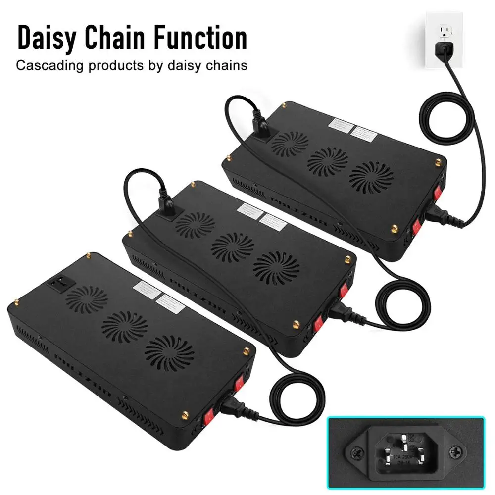 Phlizon полный спектр 600/900 W/1200 W растет свет лампы для комнатных растений