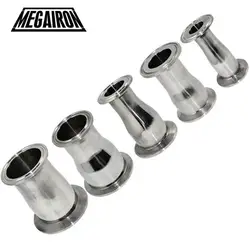 MEGAIRON 3/4 "-4" Труба OD 19 мм до 102 мм санитарно Tri Clamp Ferrule редуктор сварной SS316 труба редуктора разъем