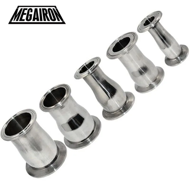 3/" to 4/" exhaust 316 Stainless Steel Weld-on Pipe Reducer Adapter 2.5/"