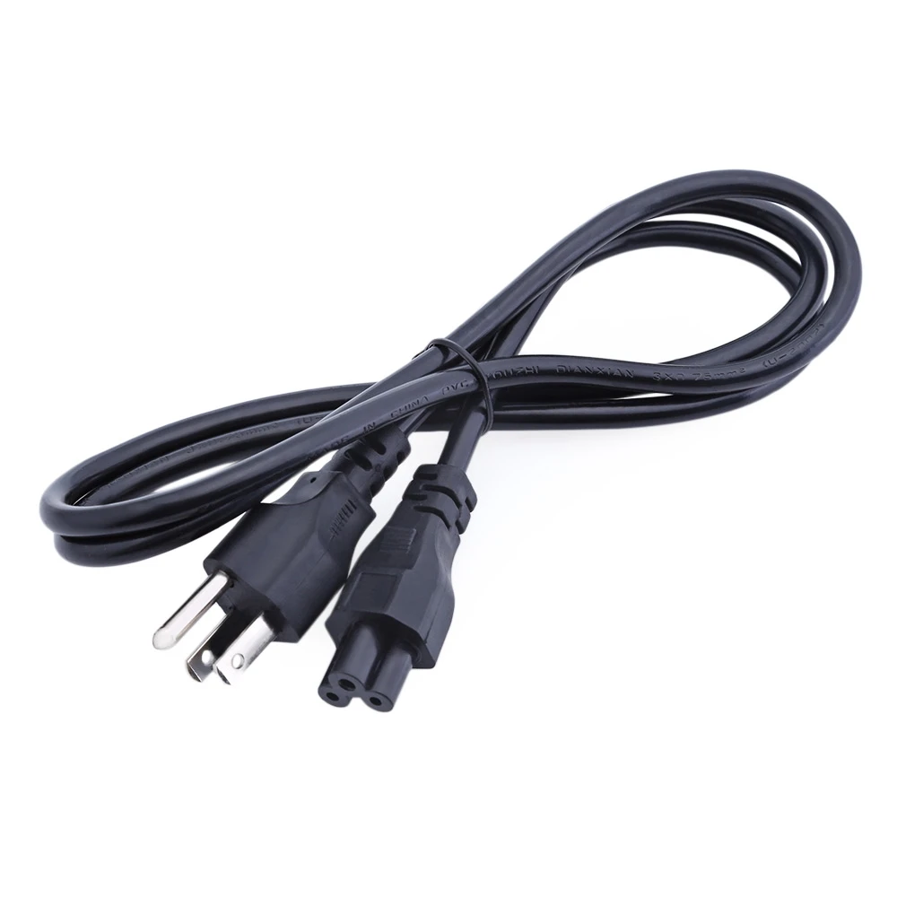 10-Pack NEW 3-Prong 5FT AC Power Cord for Computer PC//Printer//Scanner//Monitor