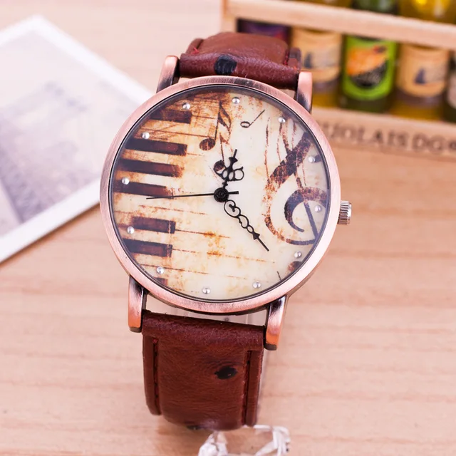 2018 Stile Retṛ Semplice Orologio Al Quarzo Uomini Orologi Casual In Pelle Deni 2018 Stile Retṛ Semplice Orologio Al Quarzo Uomini Orologi Casual In Pelle Deni
