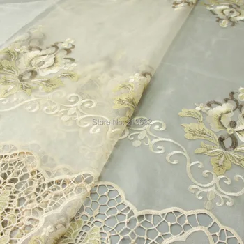 

POp14 textile and apparel textile curtain Eugen yarn embroidery fabric fabric wholesale selling fashion cloth designer cloth