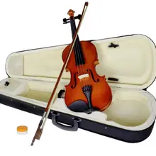 Размер 4/4 скрипка ручной работы наряды цельная деревянная Скрипка музыкальный инструмент Размер 4/4-1/8 на выбор