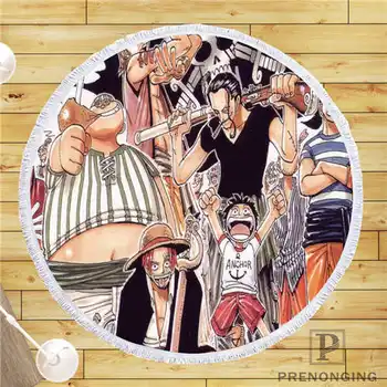 

Custom DIY Customized Microfiber Fabric one piece (1)@1 Round Beach Blanket Towel Printed on Demand 150cm #19-01-28-4-167