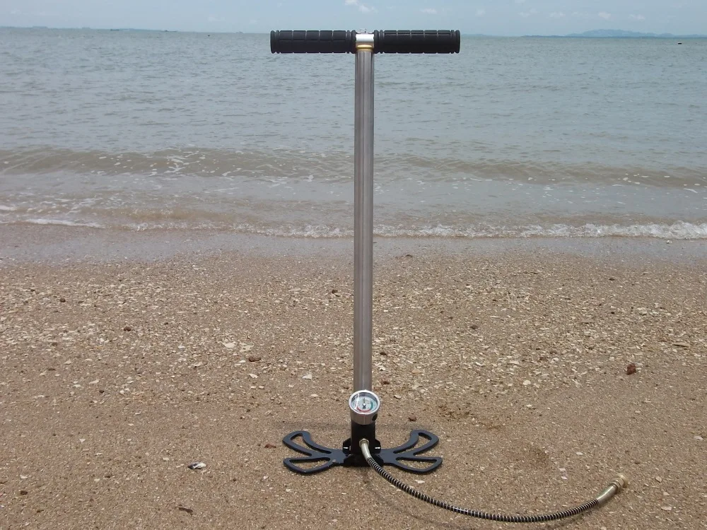 

Foldable Manual high pressure PCP pump 4500psi 300bar 30mpa Air rifle Airgun PCP pump PCP bomba along with the 1 pcs filter
