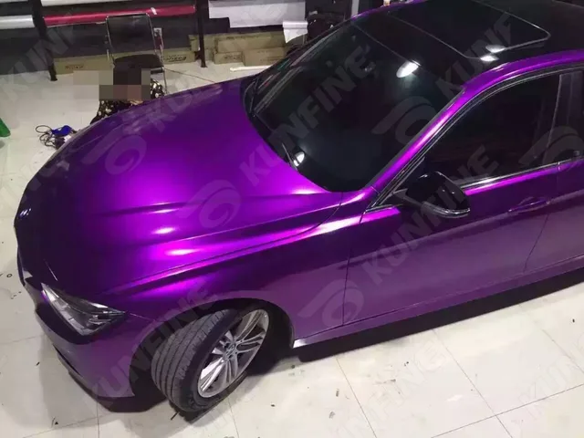 Car Styling Wrap Aurora Purple Car Vinyl film Body Sticker