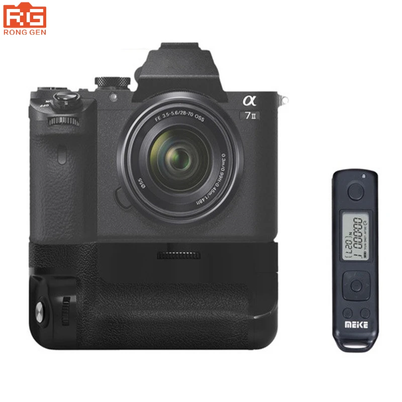 

Meike MK-A7II Pro Built-in 2.4g Wireless Control Battery Grip for Sony A7 II A7II A7SII A7MII A7RII As Sony VG-C2EM