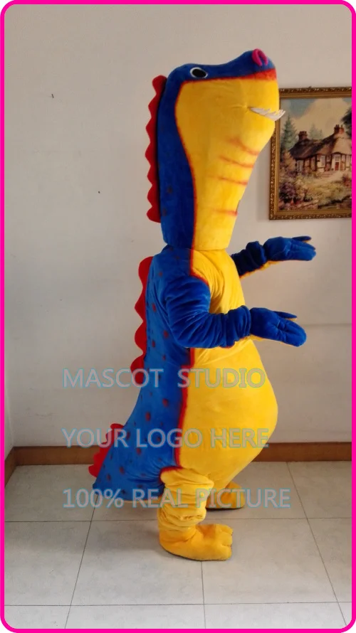Mascotte Dino Dinosaur Dragon Mascot Costume Custom Fancy Costume Anime Cosplay Kit Mascotte Fancy Dress Costume Di Carnevale