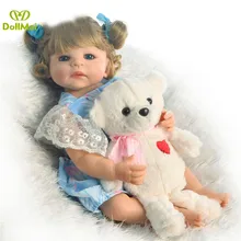 Buy Reborn Baby Dolls Blonde Hair Blue Eye And Get Free Shipping