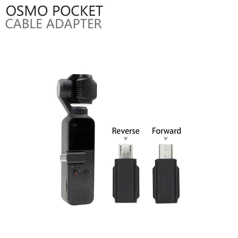 

OSMO Pocket Android Data Connector for DJI OSMO Pocket Handheld Gimbal Forward Reverse Type-c Cable Line Adapter Accessories
