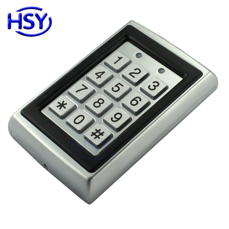 Metal Case Standalone Access Controll  RFID EM Reader Keypad 