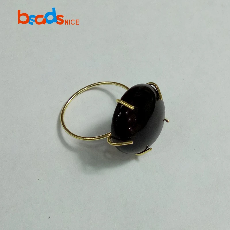Beadsnice ID32945smt17 Стерлинговое серебро на заказ сделано в вашем размере деревенский легко установить когти кольцо с крапановой закрепкой камня кольцо пустой