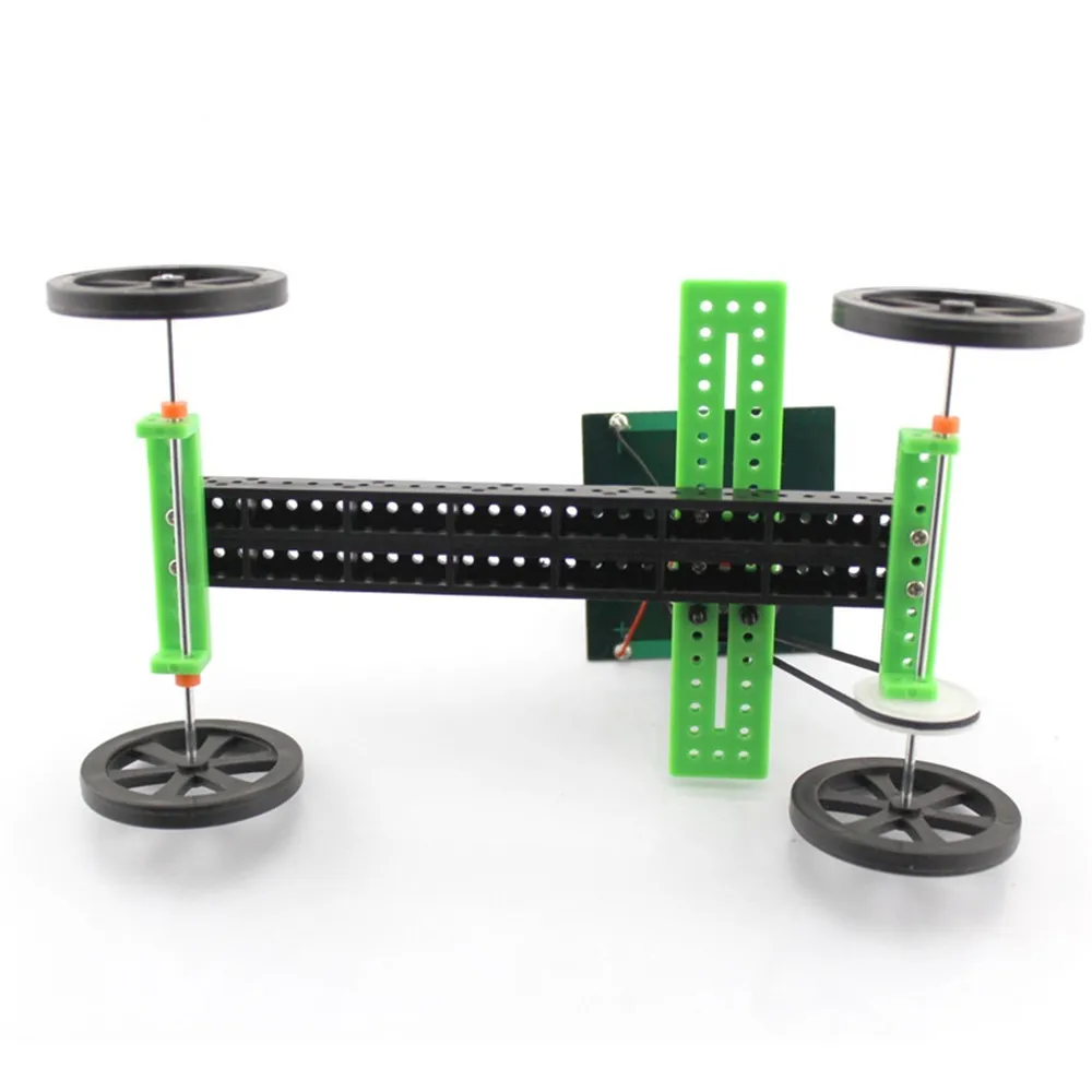 1 комплект мини игрушка на солнечных батареях DIY автомобильный комплект Детский обучающий гаджет хобби смешная солнечная система игрушки на колесах