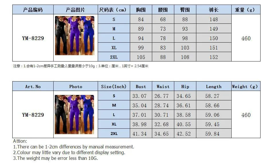 fashion bow-tie sashes ruffles sleeve skinny jumpsuit-12