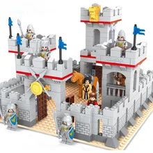 686 шт. кубики для девочек среднего возраста город принцесса Рыцари замок модель строительные наборы игрушки для детей
